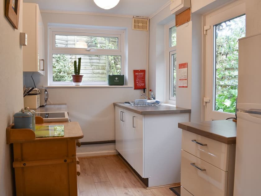 Kitchen | Prince Croft Annexe - Mount Hawke Holiday Bungalows, Mount Hawke, near Redruth