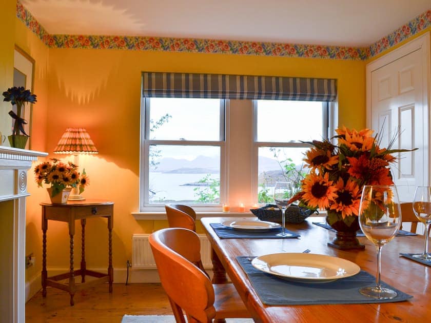 Dining room with lovely view | Vindolanda, Fearnbeg, near Applecross