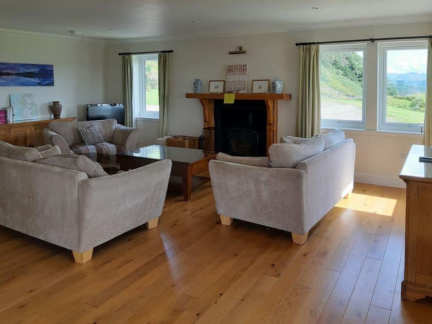 Large living room | Degnish Farmhouse, Kilmelford, near Oban