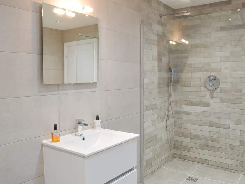 Fantastically large walk-in shower enclosure | Red Hen Cottage, Acklington