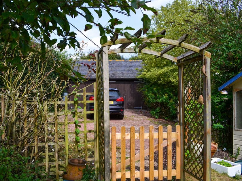 Private parking for 2 cars | Yew Tree Cottage, Farnham, near Blandford Forum