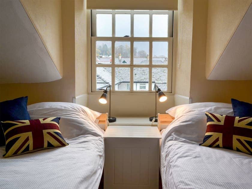 Good-sized twin bedroom  | Linton, Keswick