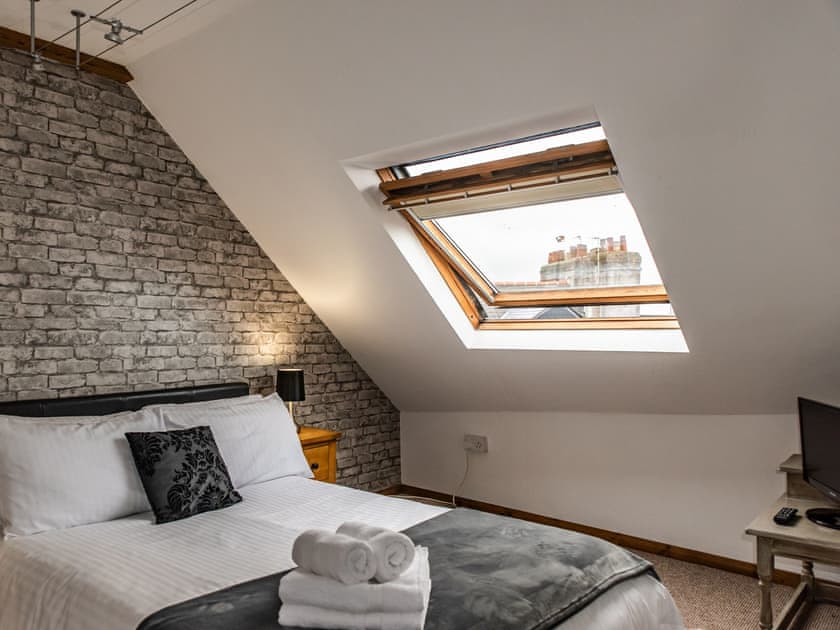 Bedroom | The Duplex - White Lane Apartments, Plymouth