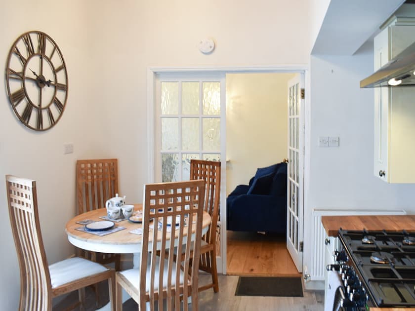 Dining area in the kitchen | The Cottage by the Sea - The Cottages by the Sea, Littlehampton, near Arundel