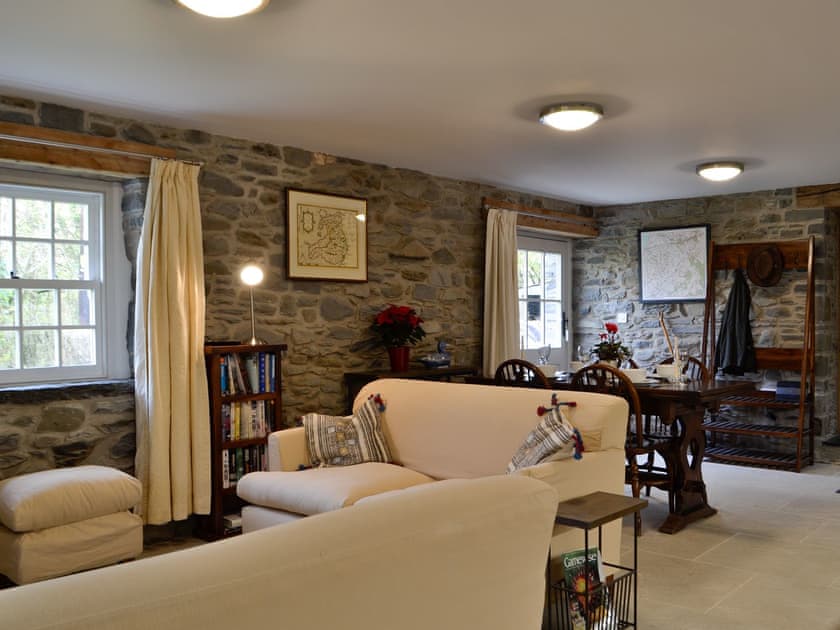 Open plan living space | The Mill, Tregaron