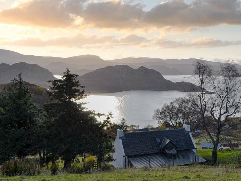 Wonderfully situated holiday property with stunning views | Eleven Diabaig Cottage, Diabaig, near Torridon