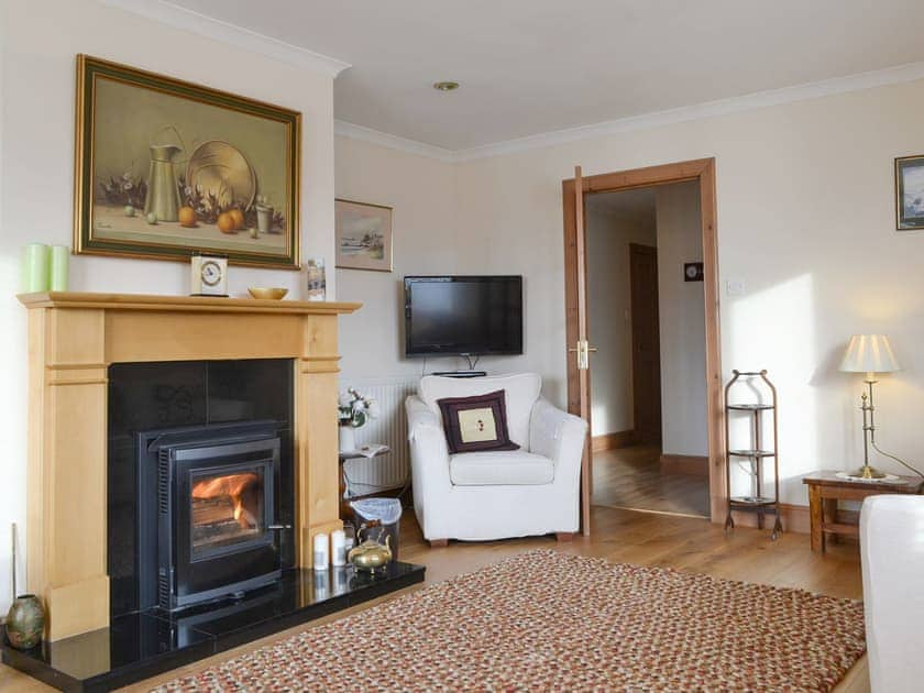 Stylish living area | Rowan Cottage, Aviemore