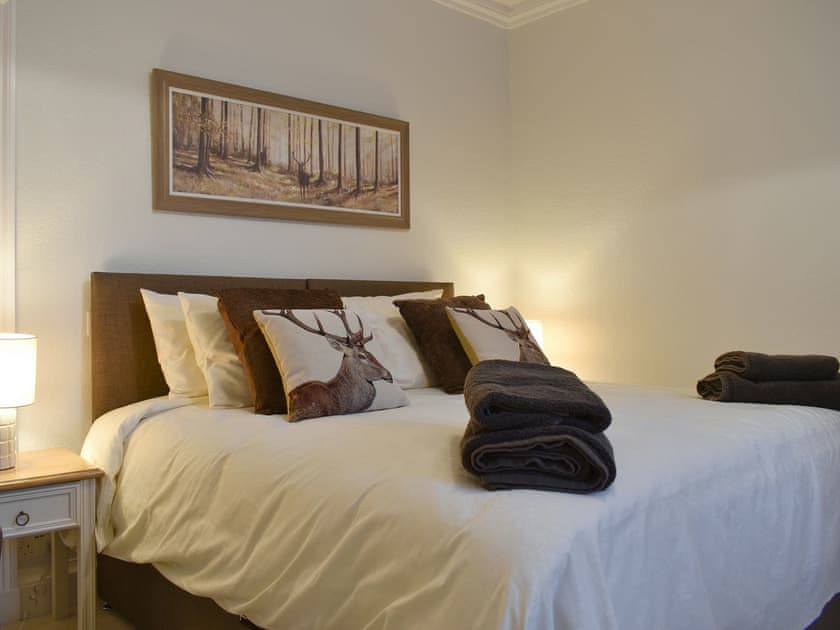 Relaxing double bedroom | West Lodge, Banchory