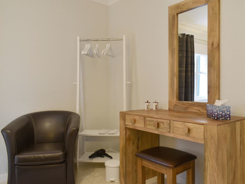 Dressing area within the double bedroom | West Lodge, Banchory