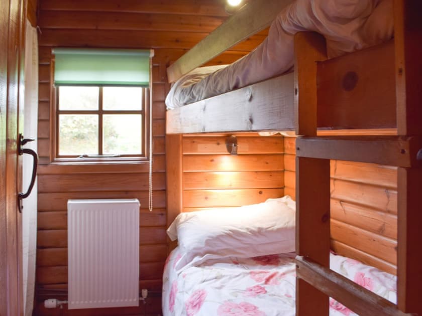 Bunk bedroom | The Orchard - Morlogws Farm Holiday Cottages, Capel Iwan, near Newcastle Emlyn