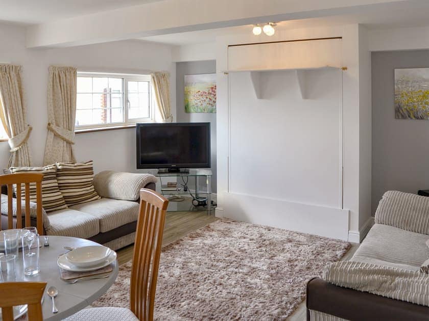 Delightful living/ dining room | Tracara Apartment - Tracara, Horning, near Norwich