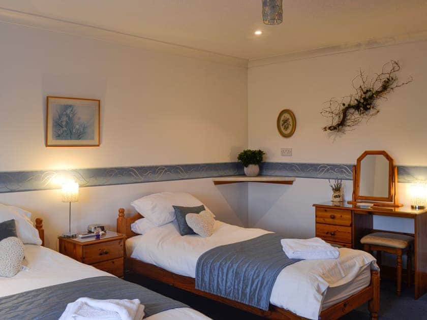 Twin bedroom | West Tannacrieff, Fenwick, near Kilmarnock