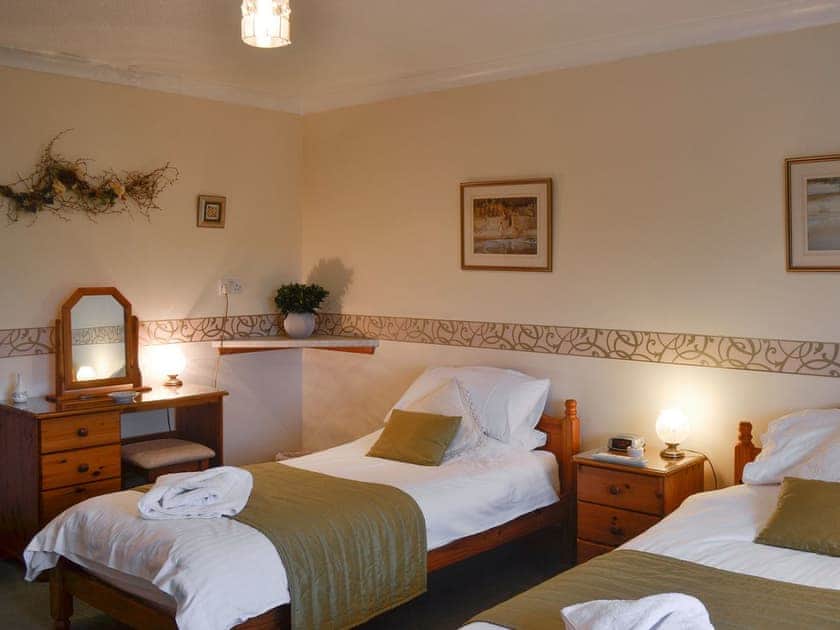 Twin bedroom | West Tannacrieff, Fenwick, near Kilmarnock