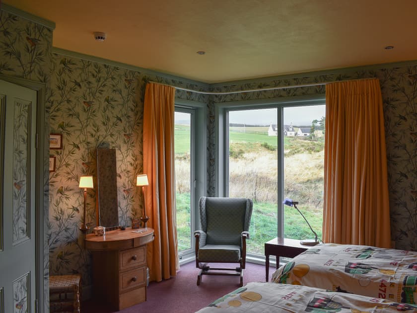 Twin bedroom | Mill of Burncrook, Glenlivet, Ballindalloch, Moray 