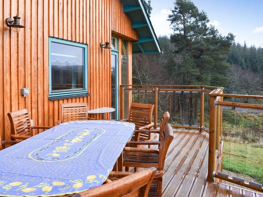 Outdoor dining area | Mill of Burncrook, Glenlivet, Ballindalloch, Moray 