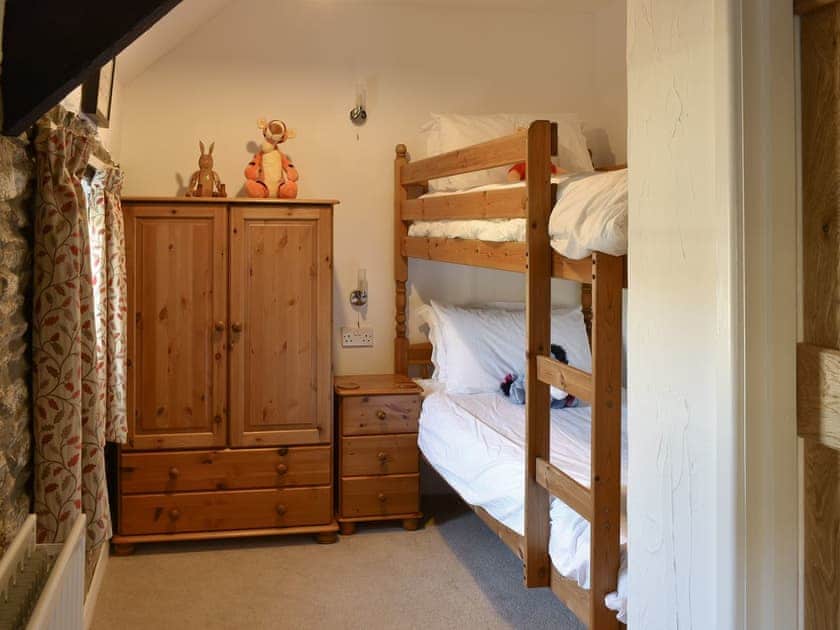 Useful bunk bedroom | Caro’s Cottage - Cartole Cottages, Pelynt, near Looe