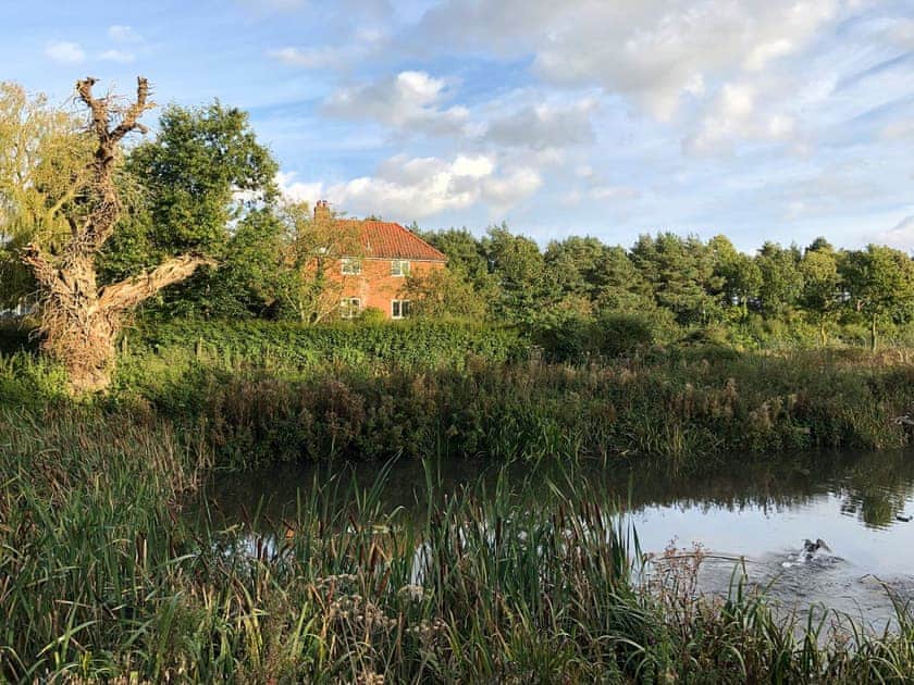 Pond near the property | Orchard House, Hempstead, near Holt