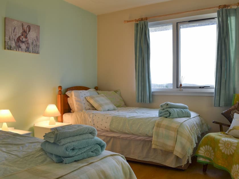 Twin bedroom | Fair View, Lairg