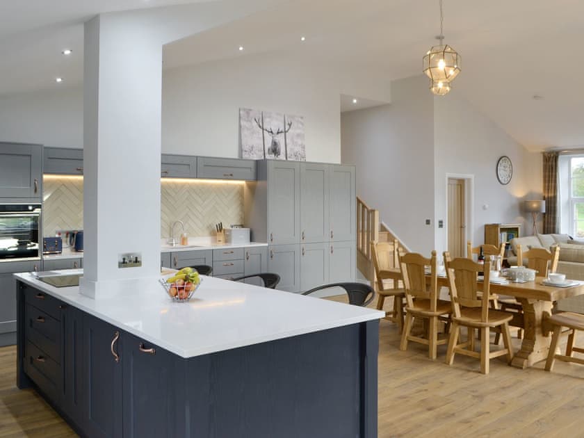 Convenient open-plan living space | The Hemmel - Knoppingsholme Cottages, Tarset, near Bellingham