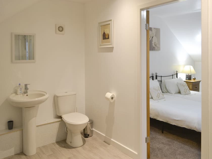 En-suite shower room | Abbey Cottage, Longhirst, near Morpeth
