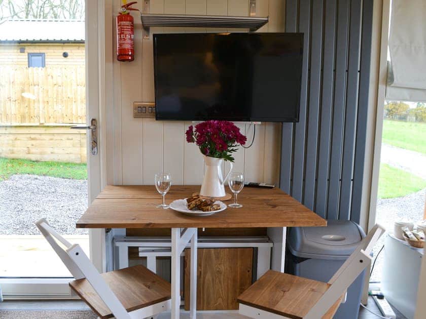 Open plan living space | Merlin’s Cabin - Wallace Lane Farm Cottages, Brocklebank, near Caldbeck and Uldale