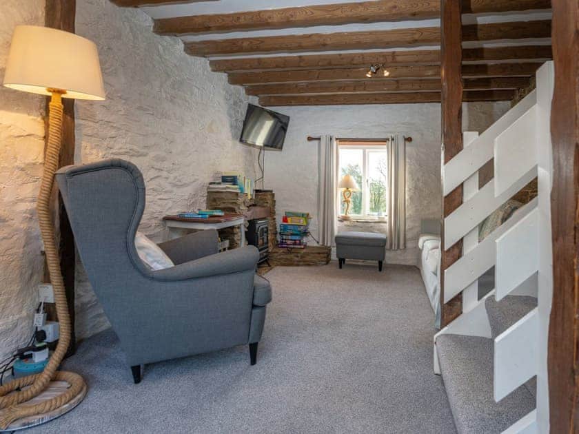 Characterful living area | Dairy Cottage, Fowey