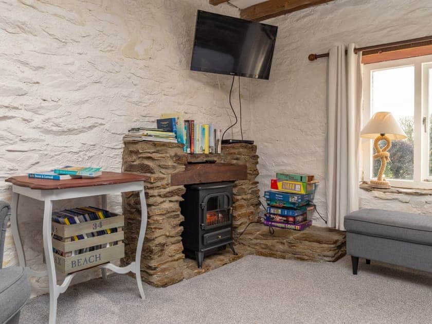 Cosy living area | Dairy Cottage, Fowey