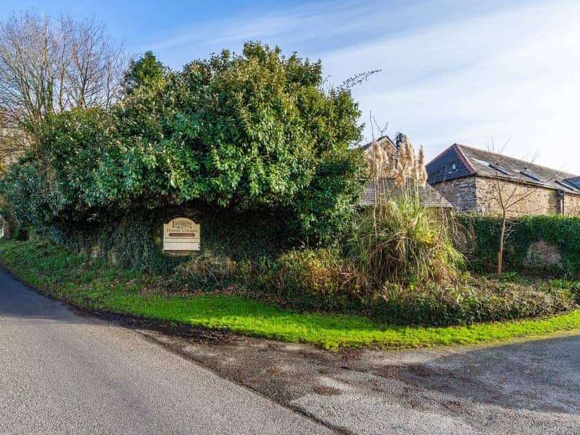 Main entrance to the holiday home from the main road | Dairy Cottage, Fowey