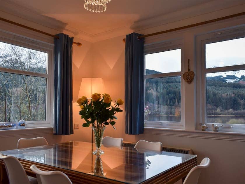 Inviting dining area | Dream Cottage, Strathyre, near Callander