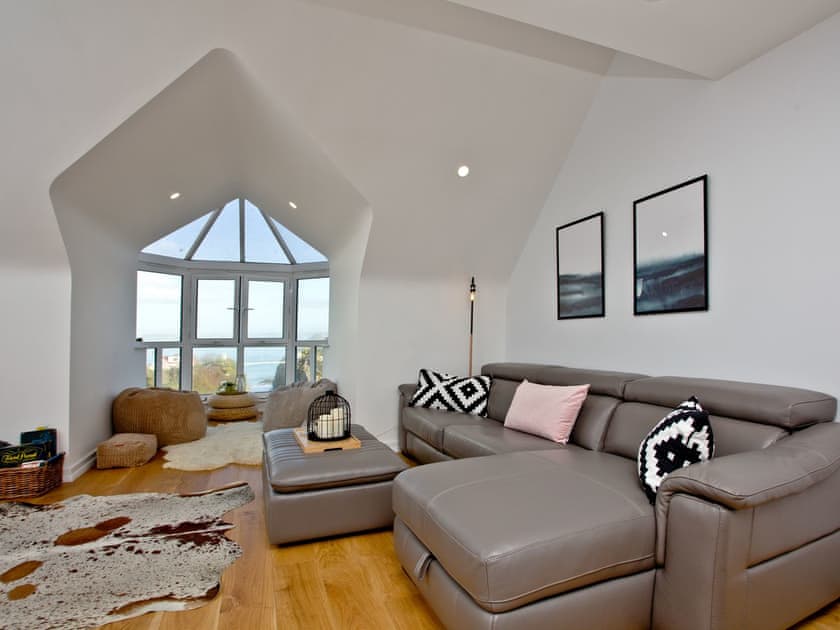 Attractive living area | Apartment 25, Newquay