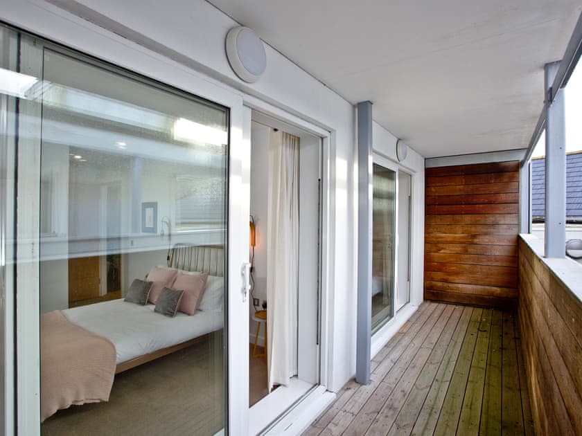 Spacious balcony | Apartment 25, Newquay