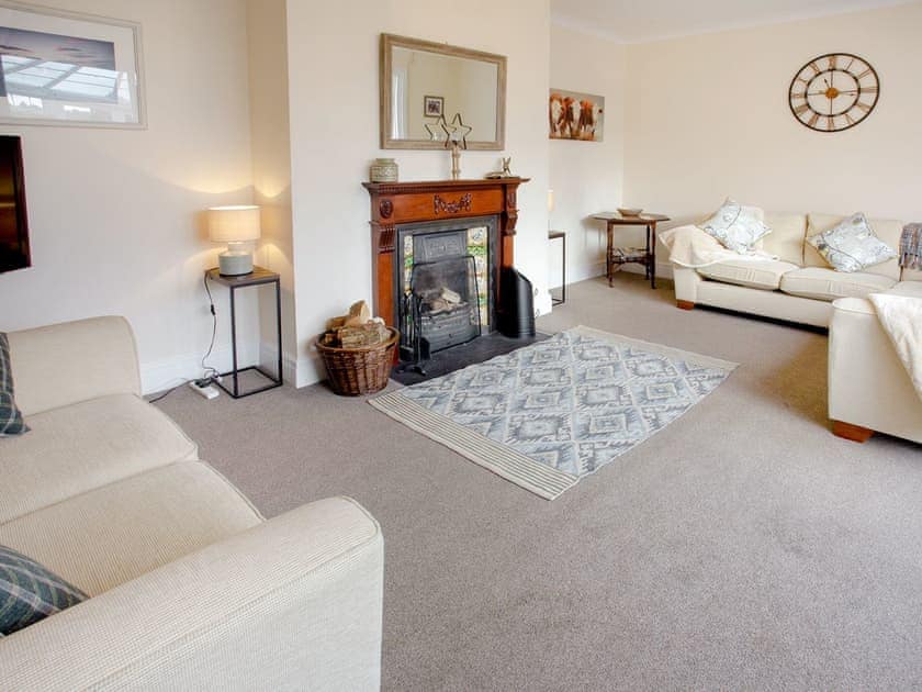 Homely living room with open fire | Todburn East, Todburn, near Rothbury 