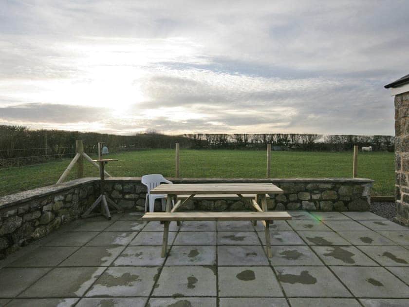 Sitting out area | May Tree Cottage, Llysworney, Vale of Glamorgan