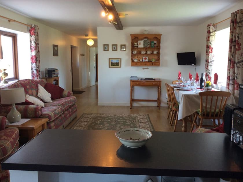 Open plan living space | May Tree Cottage, Llysworney, Vale of Glamorgan