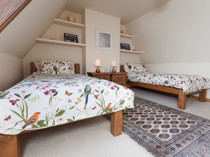 Twin bedroom | The Herons, South Keiss, near Wick