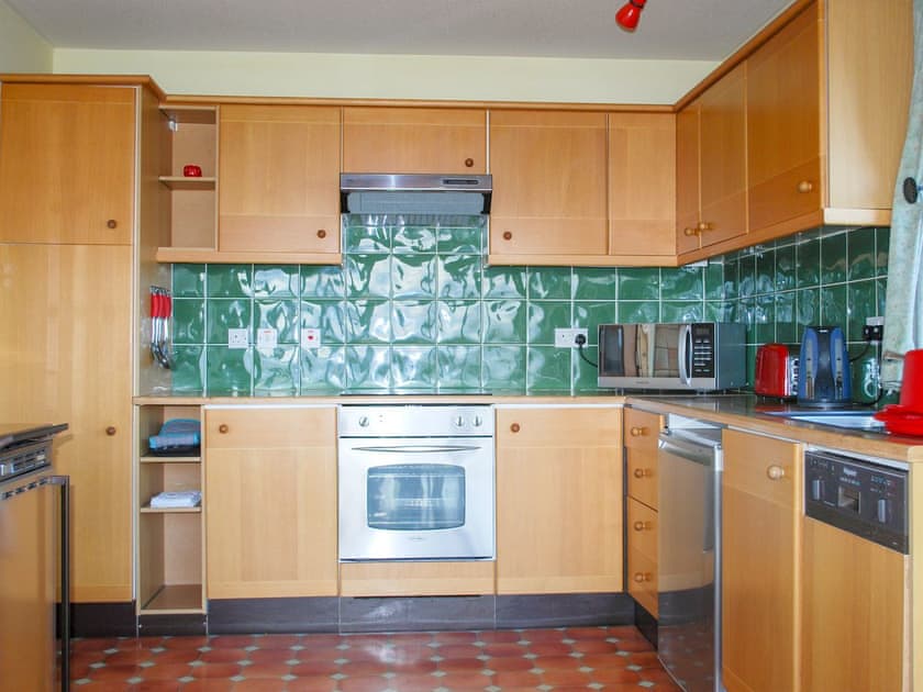 Well equipped kitchen | Callachy Cottage - Flowerburn Holidays, Rosemarkie, near Fortrose