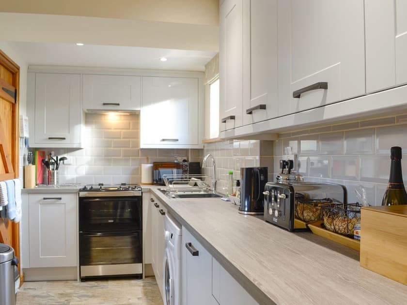 Well equipped kitchen | The Barn, Gwyddelwern near Corwen