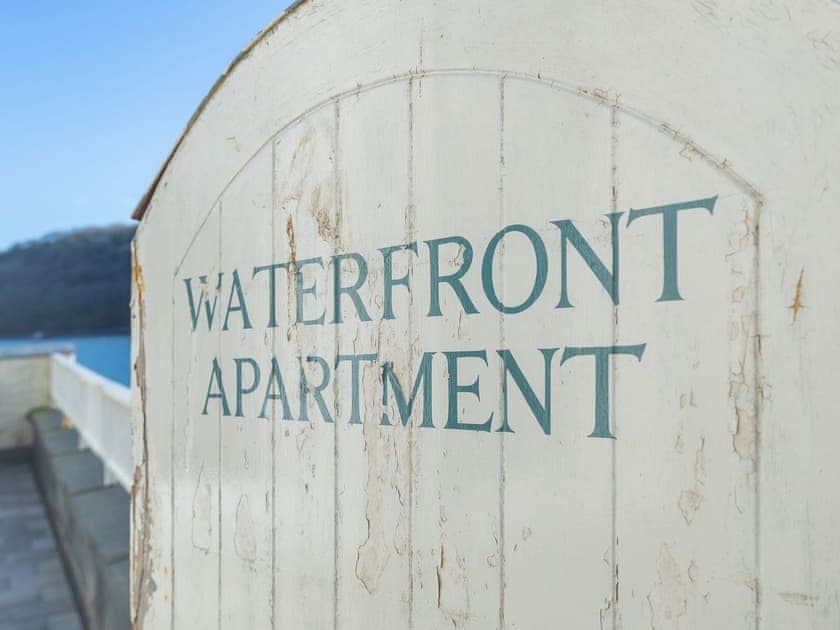 Outdoor area | Waterfront Apartment, Fowey