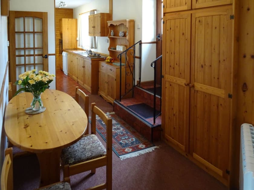 Attractive dining area | Penfound Country Cottage, Poundstock, near Bude