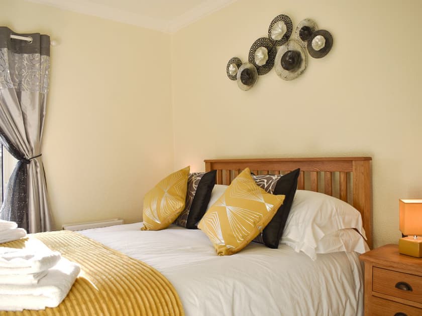 Comfortable double bedroom | Grassgarth Cottage, Redmire, near Leyburn