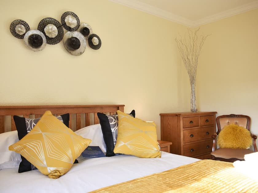 Comfortable double bedroom | Grassgarth Cottage, Redmire, near Leyburn