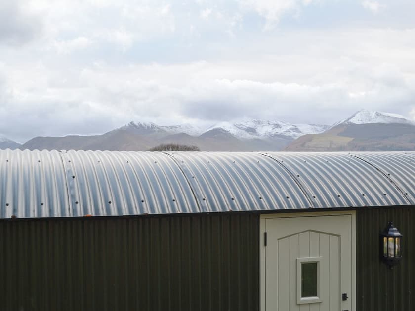 Traditional shepherds’ hut set in a glorious location | Derwent - Lake View Shepherds Huts, Millbeck, near Keswick