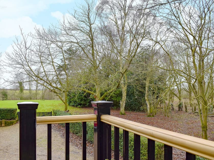 Peaceful balcony area | Treeview Lodge, Uggeshall