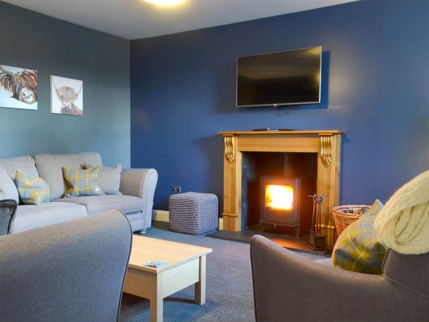 Warm and welcoming living room | Burnside, Dornoch, near Tain