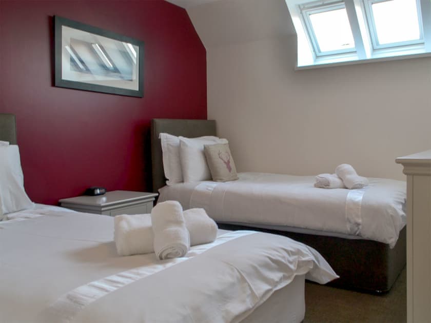 Twin bedroom | Burnside, Dornoch, near Tain