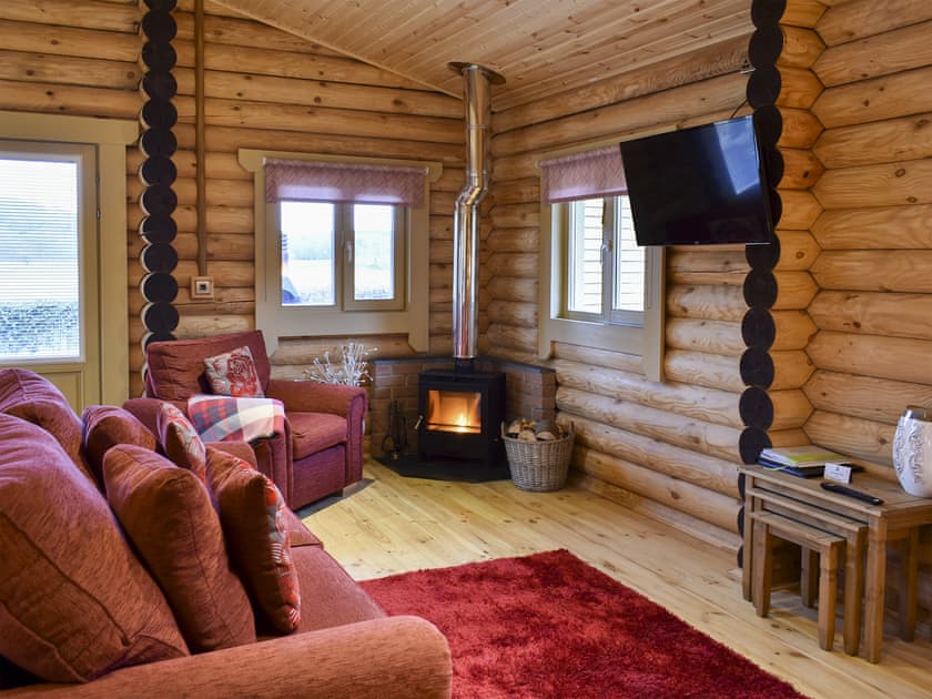 Comfortable living area | Vindomora Country Lodges - Hadrian Lodge - Vindomora Country Lodges , Ebchester, near Consett