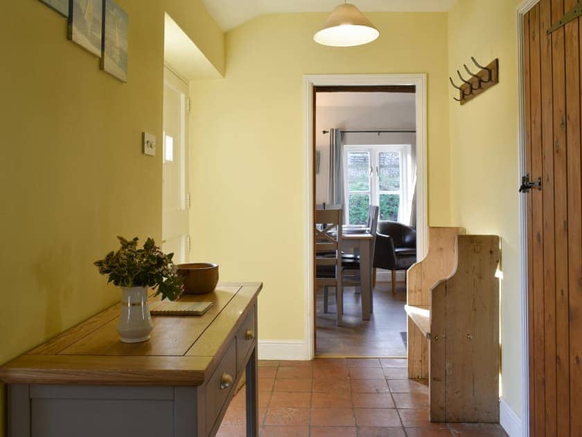 Hallway to bedrooms and kitchen | Manor Cottage, Stiffkey, near Wells-next-the-Sea