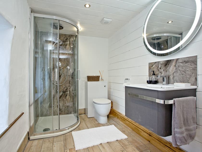 Shower room | The Old Mill, Egloskerry, near Launceston
