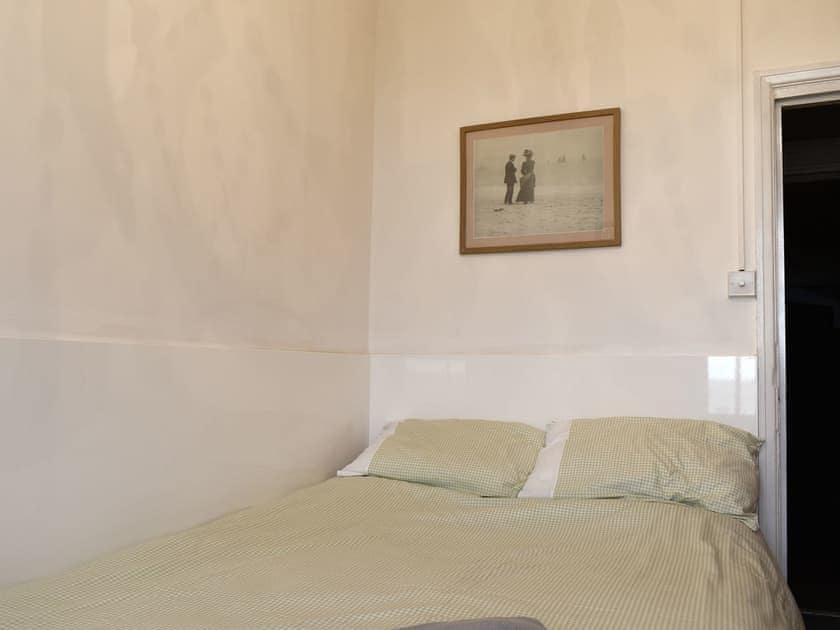 Relaxing double bedroom | Flat 3 Sea View - Moray Apartments, Lowestoft