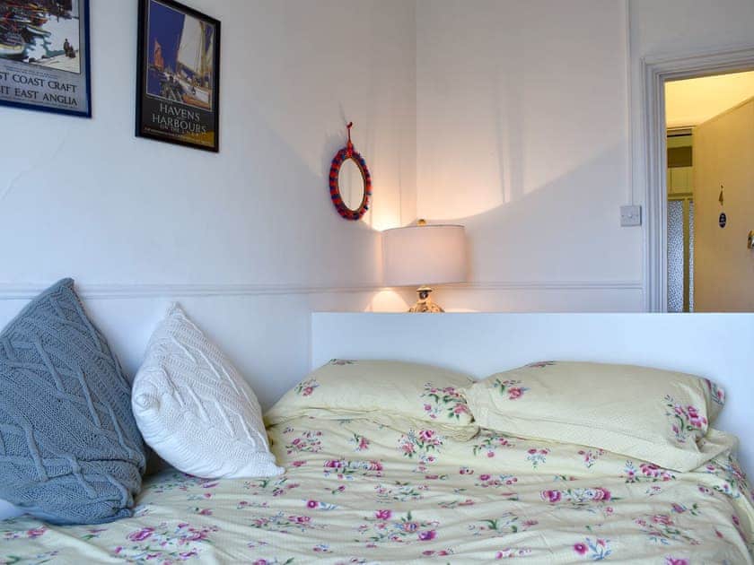 Tranquil double bedroom | Flat 4 Horizon View - Moray Apartments, Lowestoft